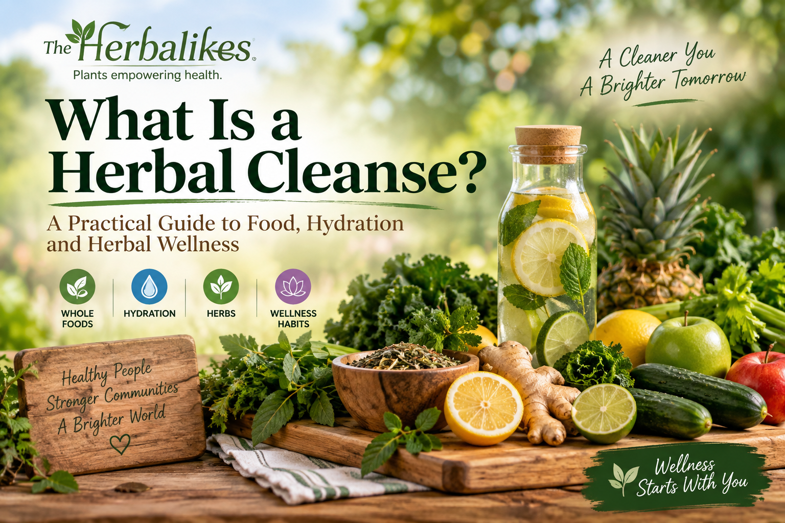 What Is a Herbal Cleanse? A Practical Guide to Food, Hydration and Herbal Wellness