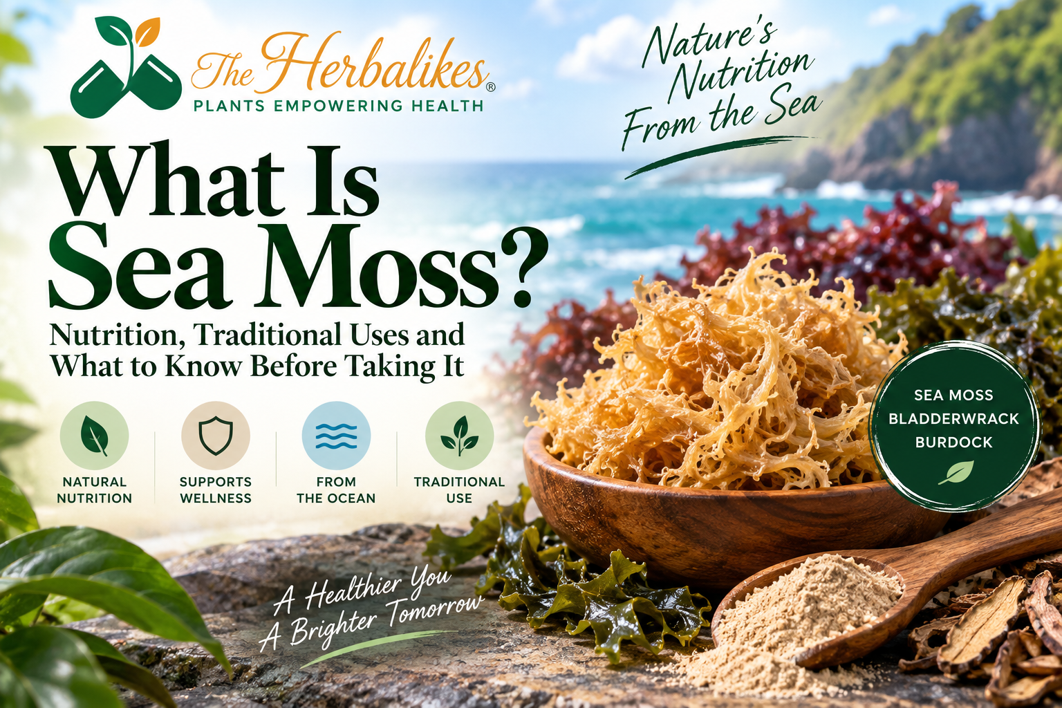 What Is Sea Moss? Nutrition, Traditional Uses and What to Know Before Taking It
